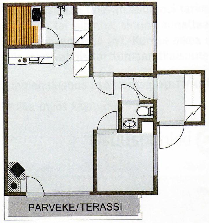 Levin Kalle Apartment Bagian luar foto